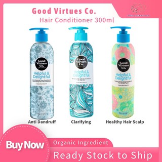 Good Virtues Co Hair Conditioner 300ml Ready Stock Organic Ingredient