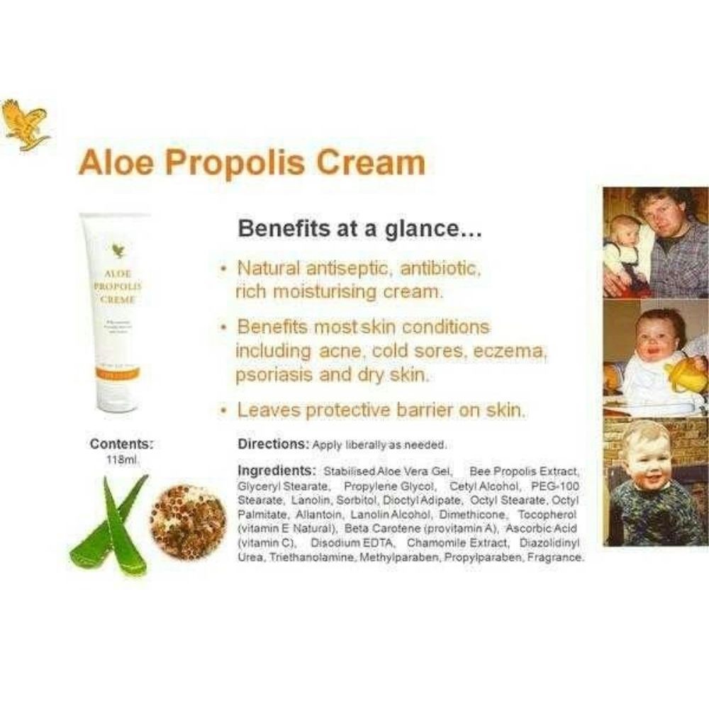 aloe propolis cream benefits