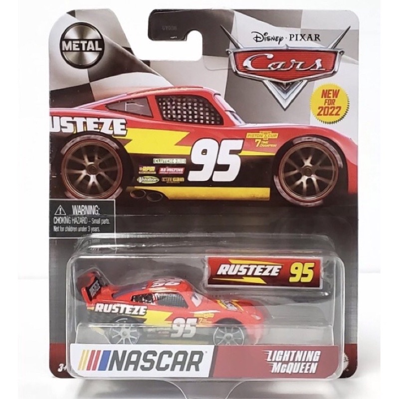 [Ready Stock] Disney Pixar Cars Mattel Nascar Lightning McQueen 2022