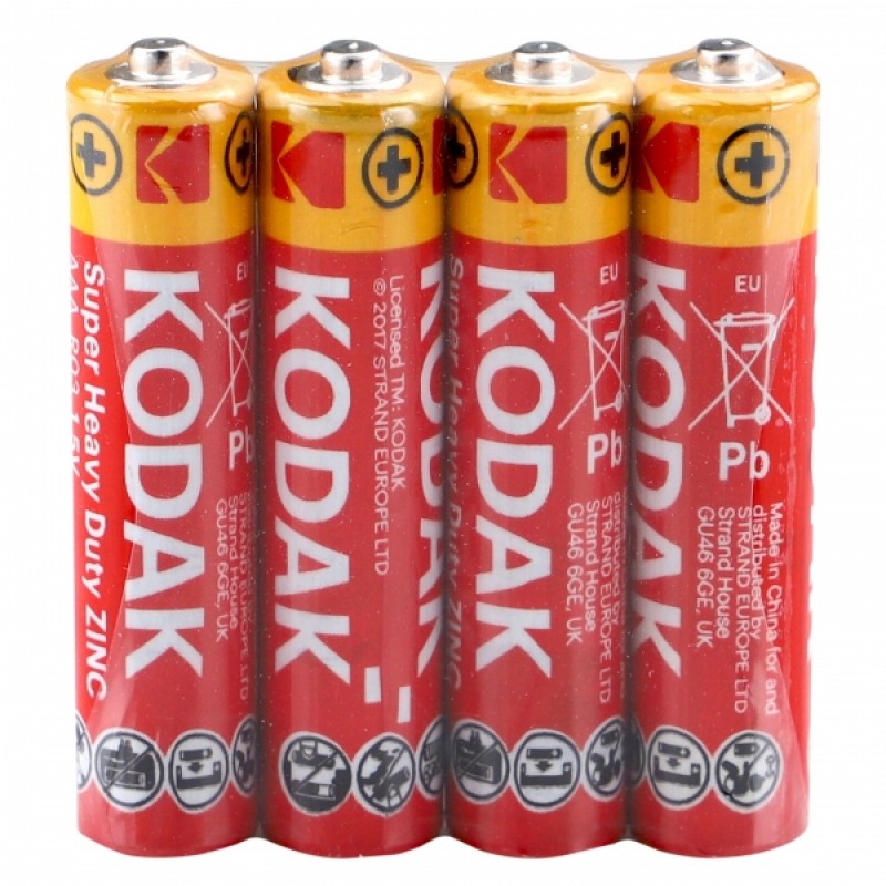 Kodak Super Heavy Duty ZINC AA/AAA Battery Shopee Malaysia