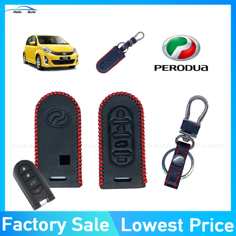 100% Genuine Leather Key Cover For Perodua Myvi / Axia 