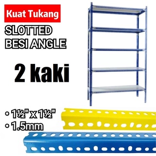 Slotted Angle Bar 2ft / Besi Rak 2'kaki / Rack / Shelf