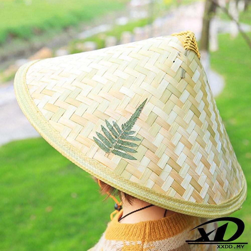 bamboo rain hat