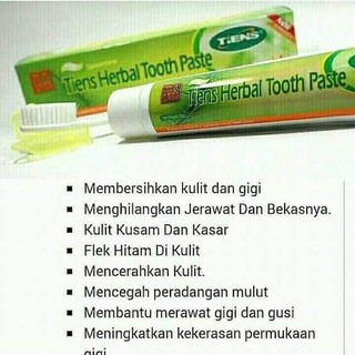 HERBAL WHITENING TOOTHPASTE ORIGINAL UBAT PEMUTIH GIGI 