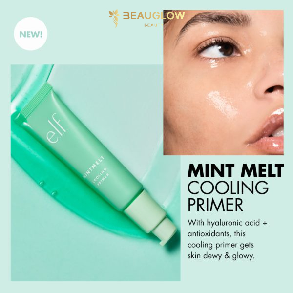 FREE BUFF! ELF Mint Melt Cooling Face Primer, Gel Cooling Primer