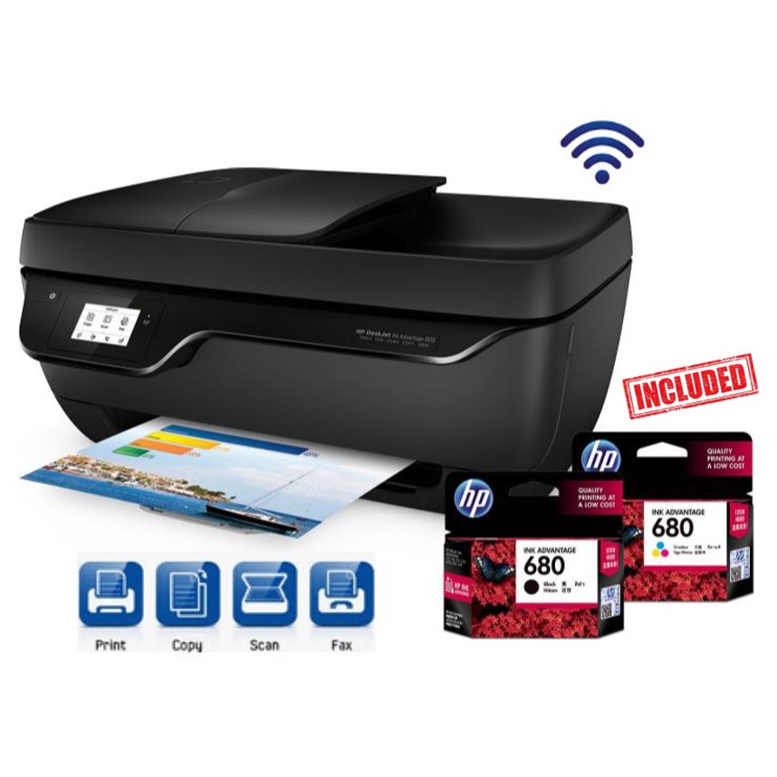 Hp Deskjet Ink Advantage 3835 Printer Free Download : Hp ...