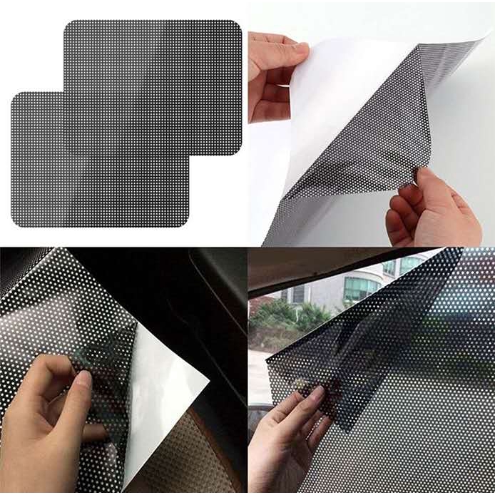 Car Auto Magic tinted Removable Side Window Mesh Windshield Net Static