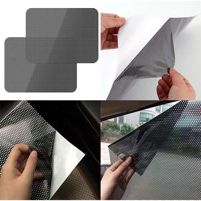 Car Auto Magic tinted Removable Side Window Mesh Windshield Net Static ...