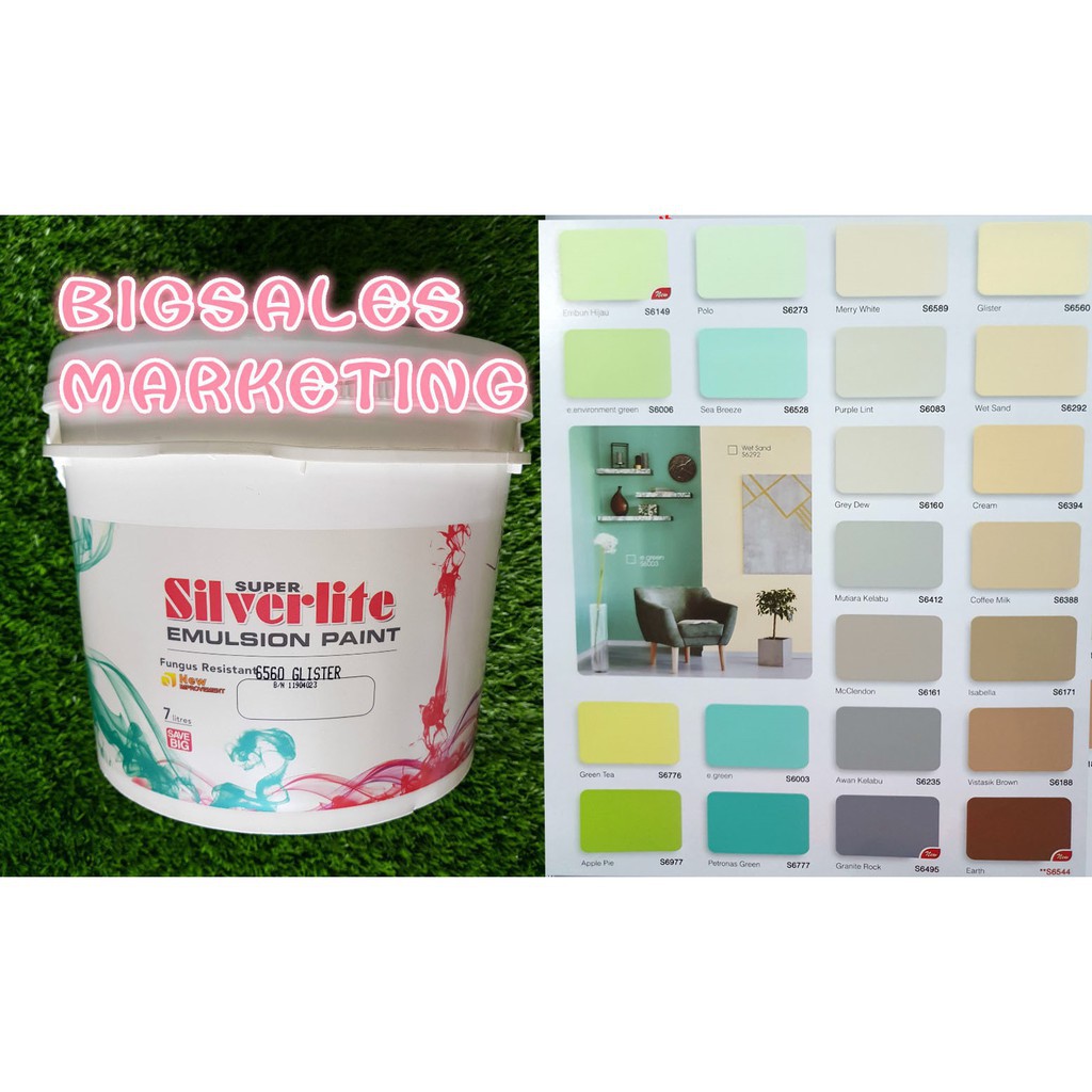 7 Liter SANCORA Silverlite Wall Emulsion Paint / Wall Ceiling Paint