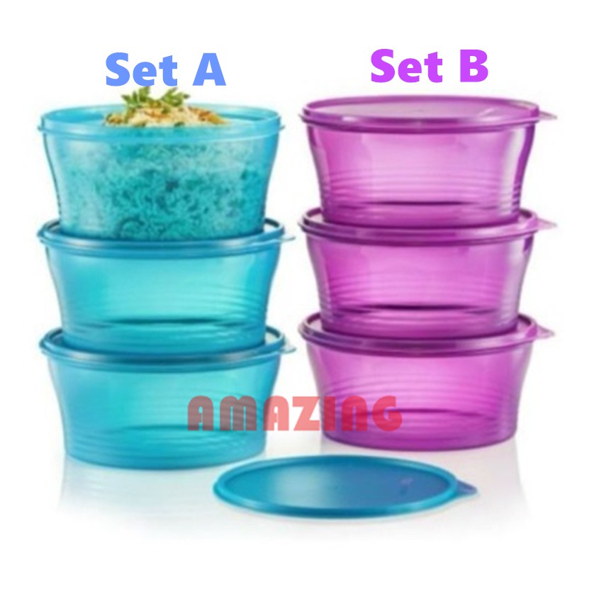 Tupperware Big Wonder Large Set (3pc) 1.9L