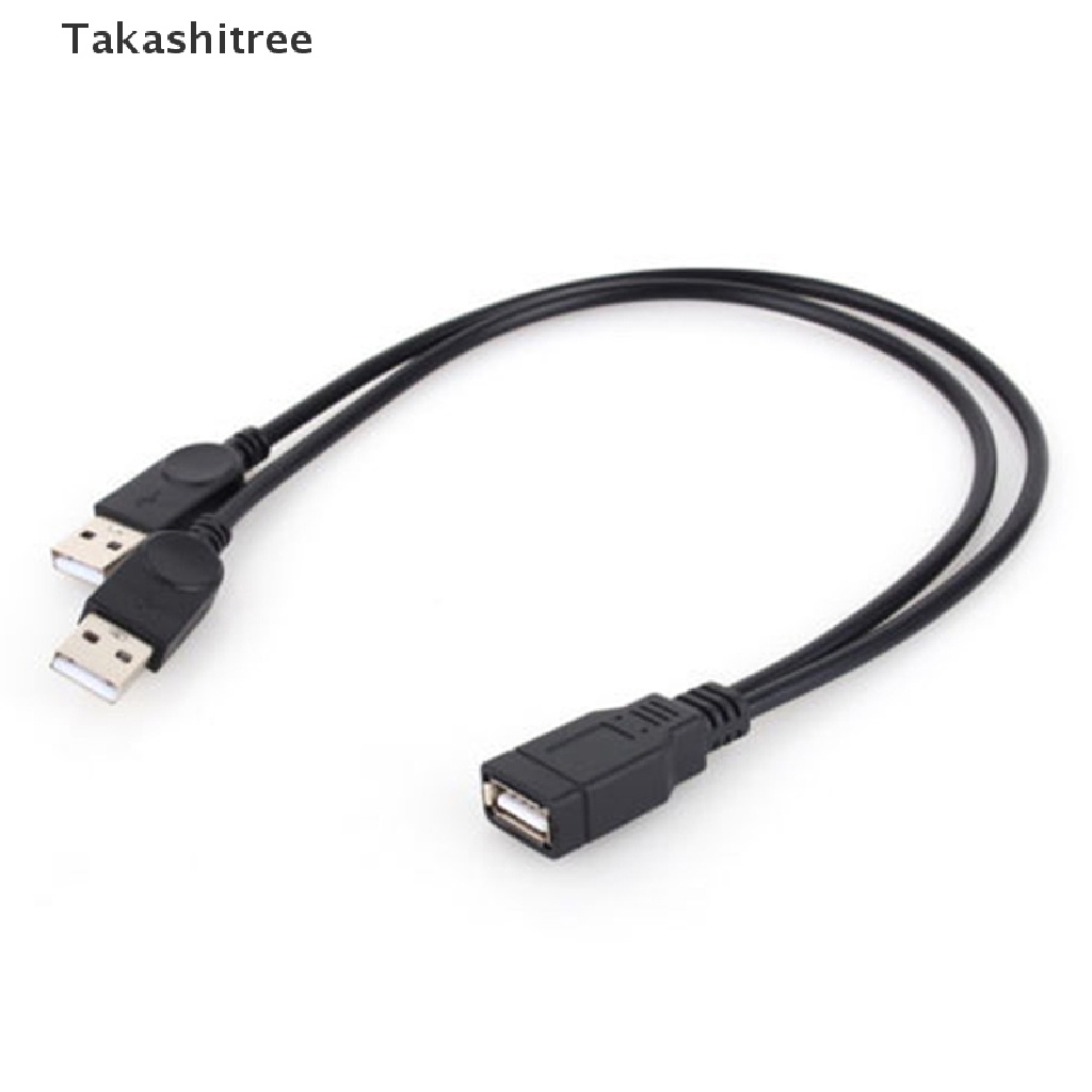 Have Durable Takashitree/ New USB 2.0 1 Female Male Y-Splitter Data Sync Charging Extension Cable Popular - Image 2