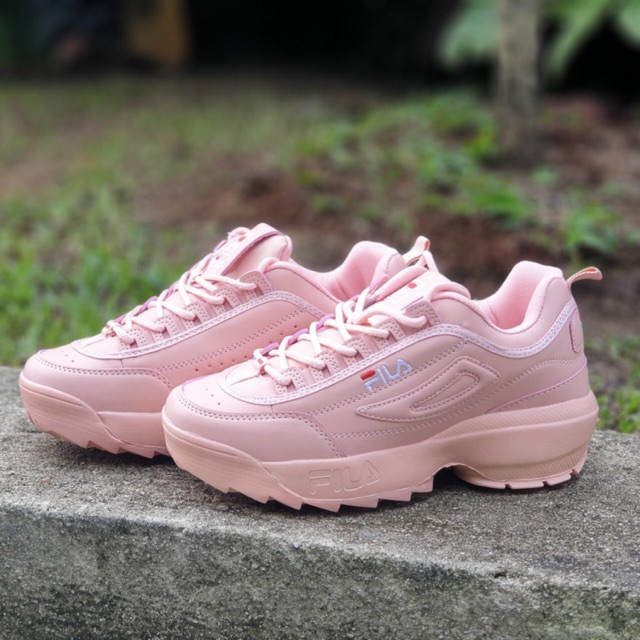 fila light pink shoes