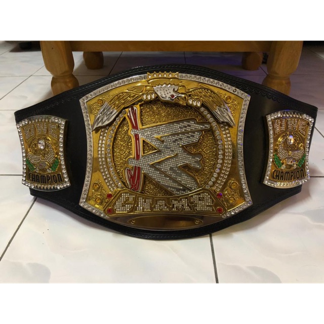 Wwe Championship Spinner Replica Title Belt Adult Shopee Malaysia