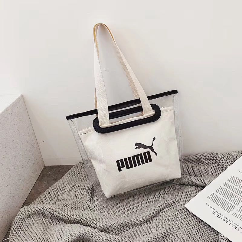 puma transparent bag