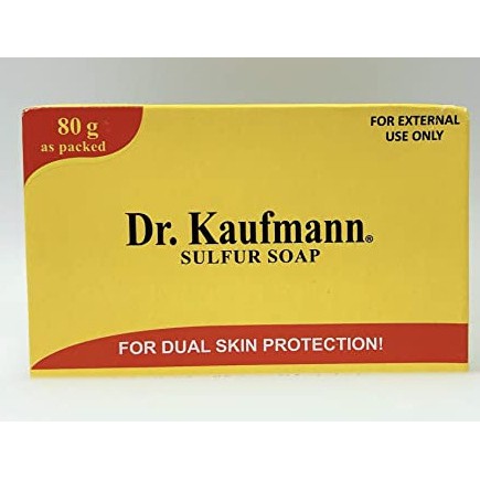 Dr. Kaufmann SULFUR ZINC OXIDE Soap 80gm (100% Authentic) | Shopee Malaysia
