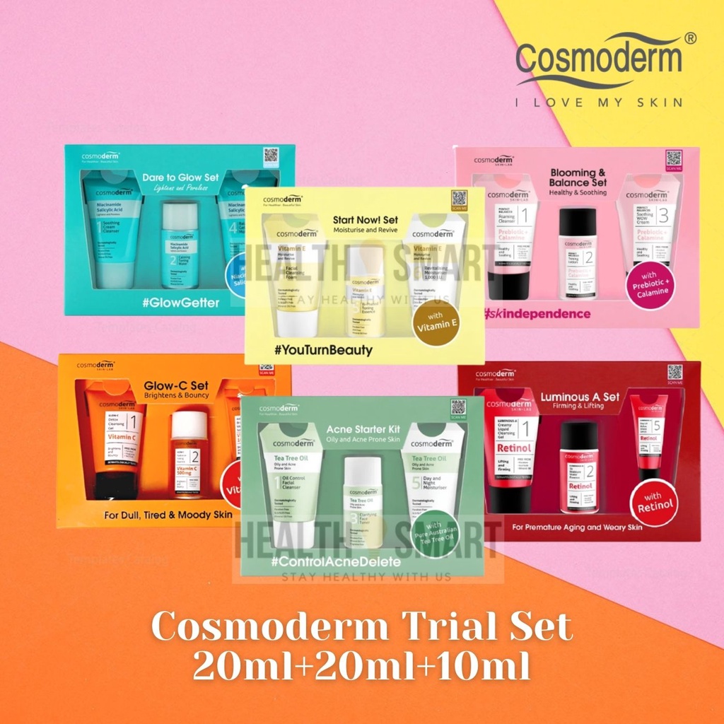 Cosmoderm Niacinamide Brightening Set – Bagus Untuk Jeragat?