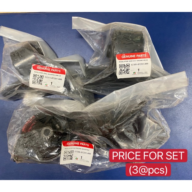 ORIGINAL PERODUA KANCIL 660/850 AT/MT ENGINE MOUNTING SET 