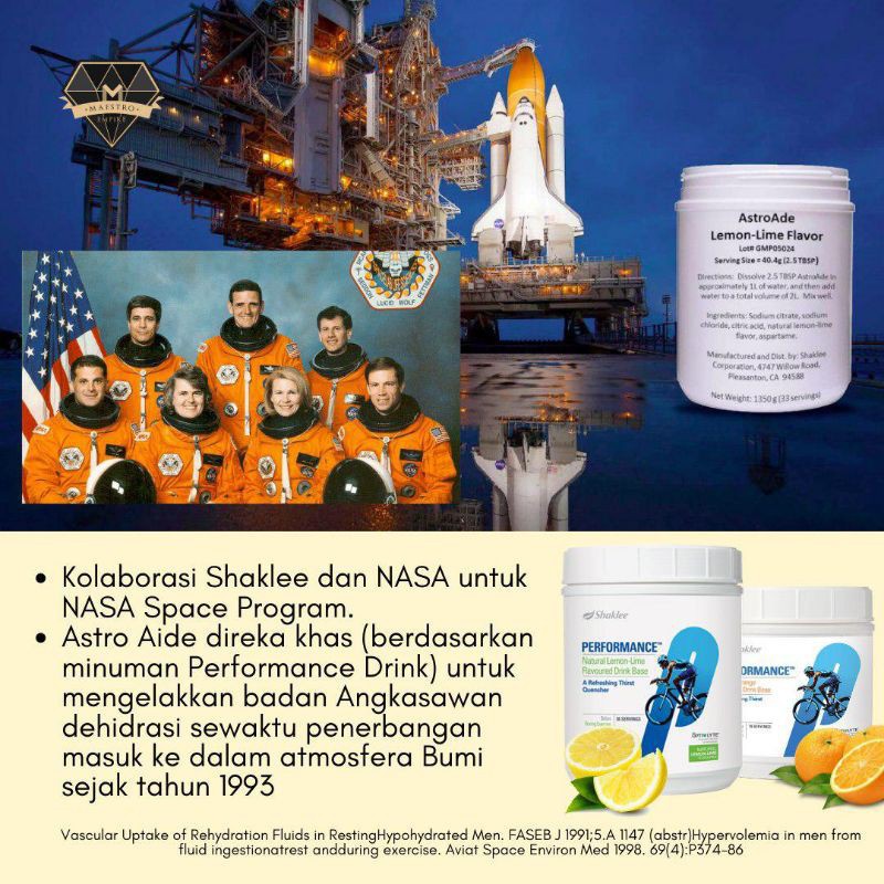 Promo Performance Drink Shaklee Orange Free Gift Shopee Malaysia