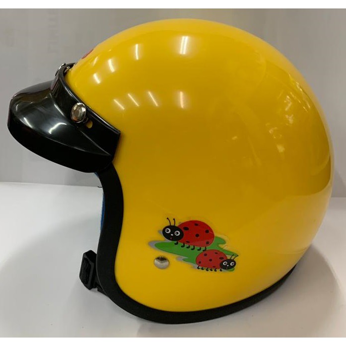 kids yellow helmet