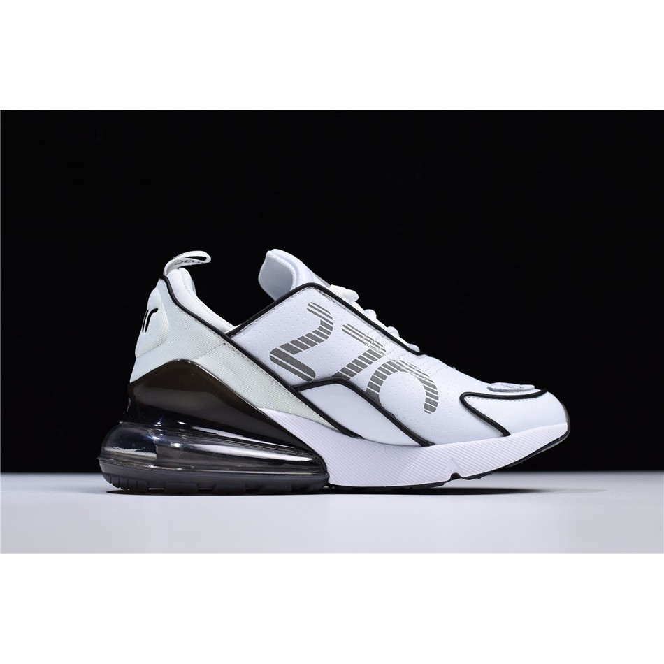 air max 270 flyknit white black