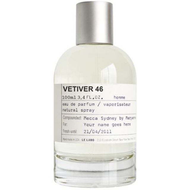 リアルリアルLE LABO ルラボ ベチバー 46 Vetiver 46 50ml ユニ