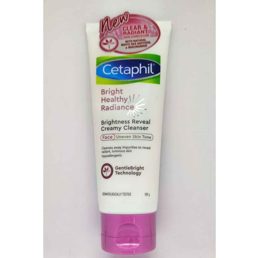 Cetaphil Bright Healthy Radiance Creamy Cleanser 100g | Shopee Malaysia