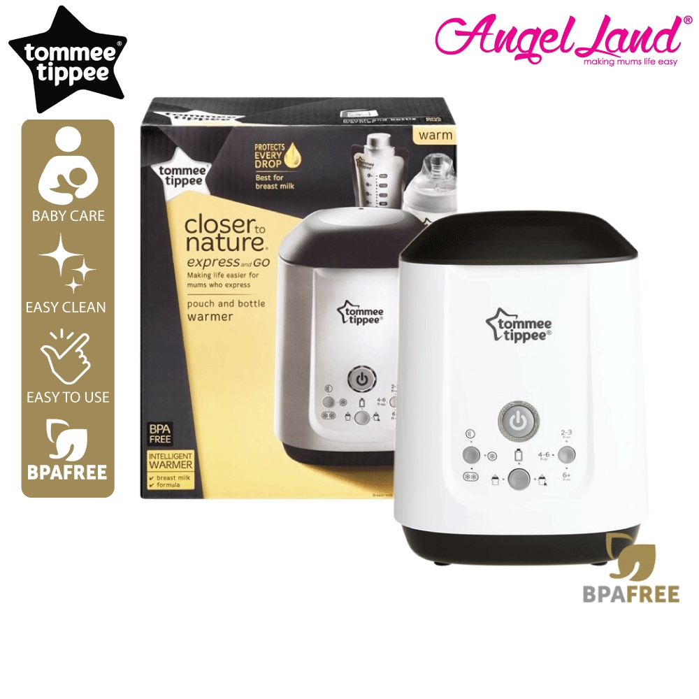 tommee tippee closer to nature express & go bottle & pouch warmer