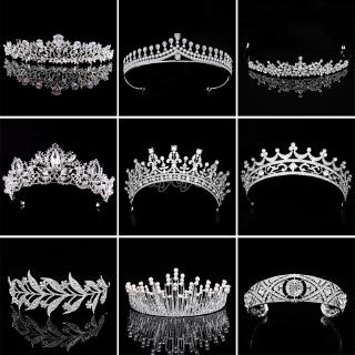 Mahkota Rhinestone Party Bridal Tiara Headband Wedding Crown