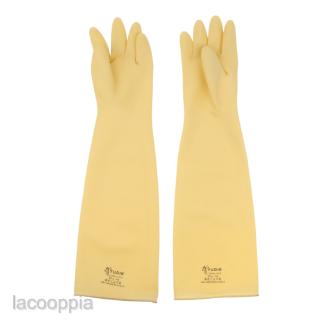 shoulder length dishwashing gloves