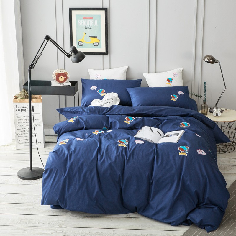 Bedding Set Comfortable Bed Cover Cartoon Shopee Malaysia