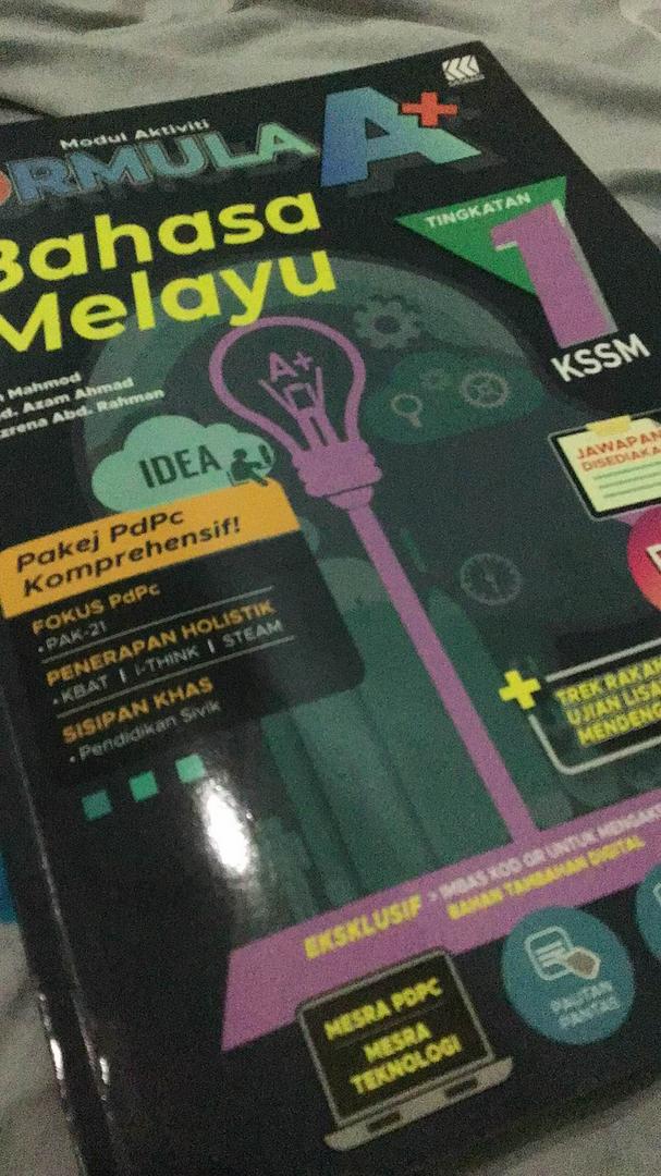 Modul Aktiviti Formula A Kssm Tingkatan 1 2 Shopee Malaysia