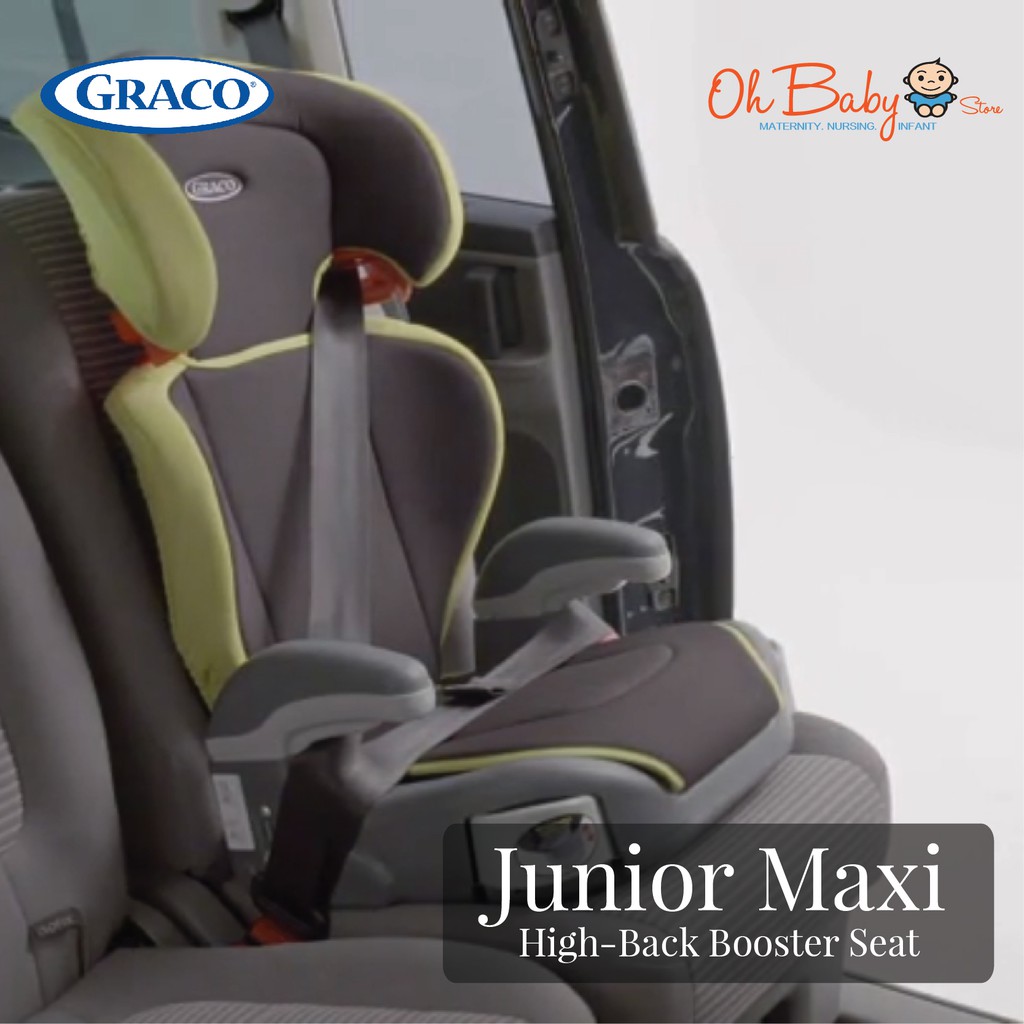 graco junior maxi highback booster car seat