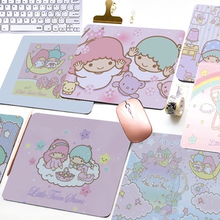 [Mouse Pad] Cute Cartoon TWIN STAR Pattern Printing Non-slip Waterproof Design Office/home 20*24cm PAD tetikus 鼠标垫