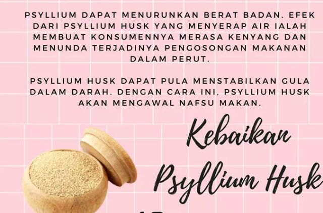 Pysllium Husk Shopee Malaysia