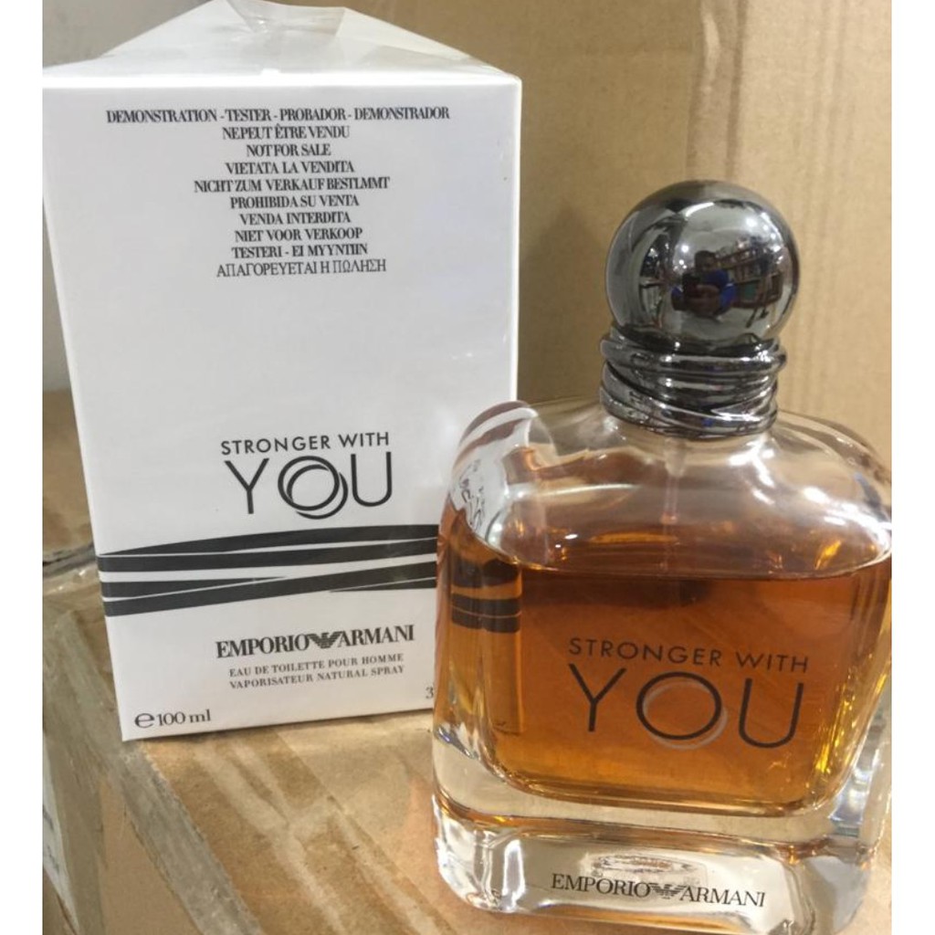 emporio armani stronger with you tester