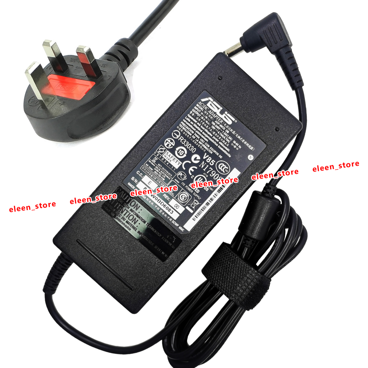 19V 4.74A 90W Laptop AC/DC Adapter charger For ASUS ADP-90YD B ADP-90SB ...
