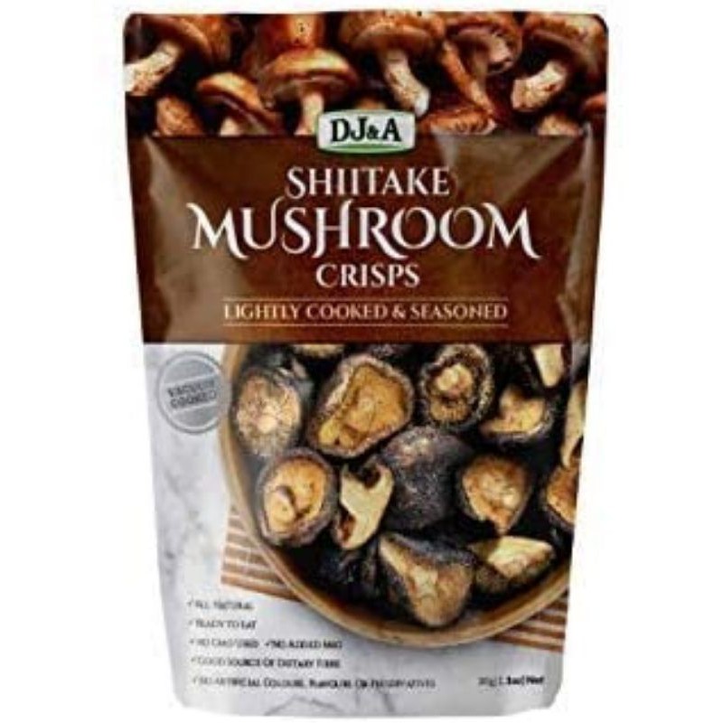 DJ&A Shitake Mushroom Crisps 30g/65g