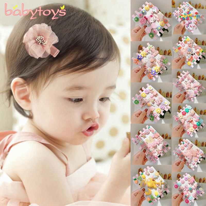 15 Pcs Set Baby Cute Hair Accessories Girls Headdress Princess Baby Hairpin Hair  Accessories | Shopee Malaysia