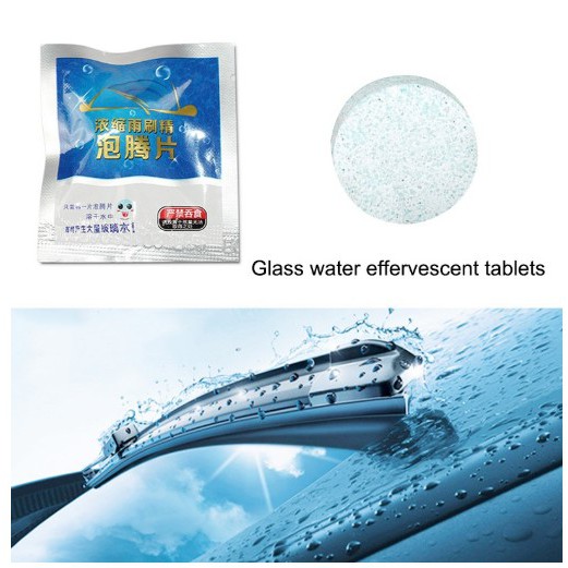 Buy 1PC Car Wiper Effervescent Tablet Glass Cleaner Concentrated 