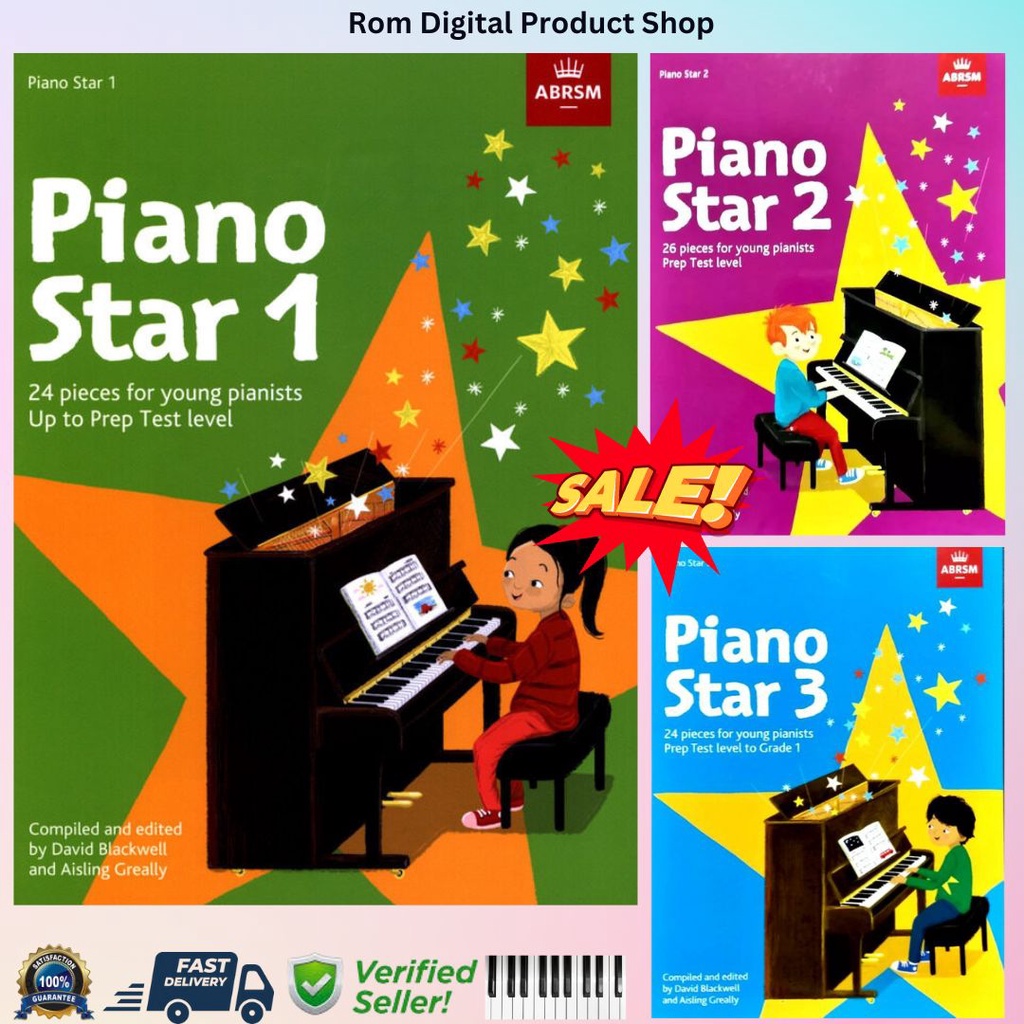 Piano Star 1 2 3 Combo (PDF) | Shopee Malaysia