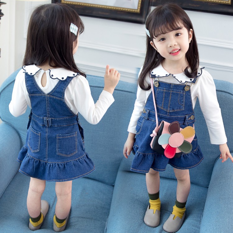 baby girl denim skirt