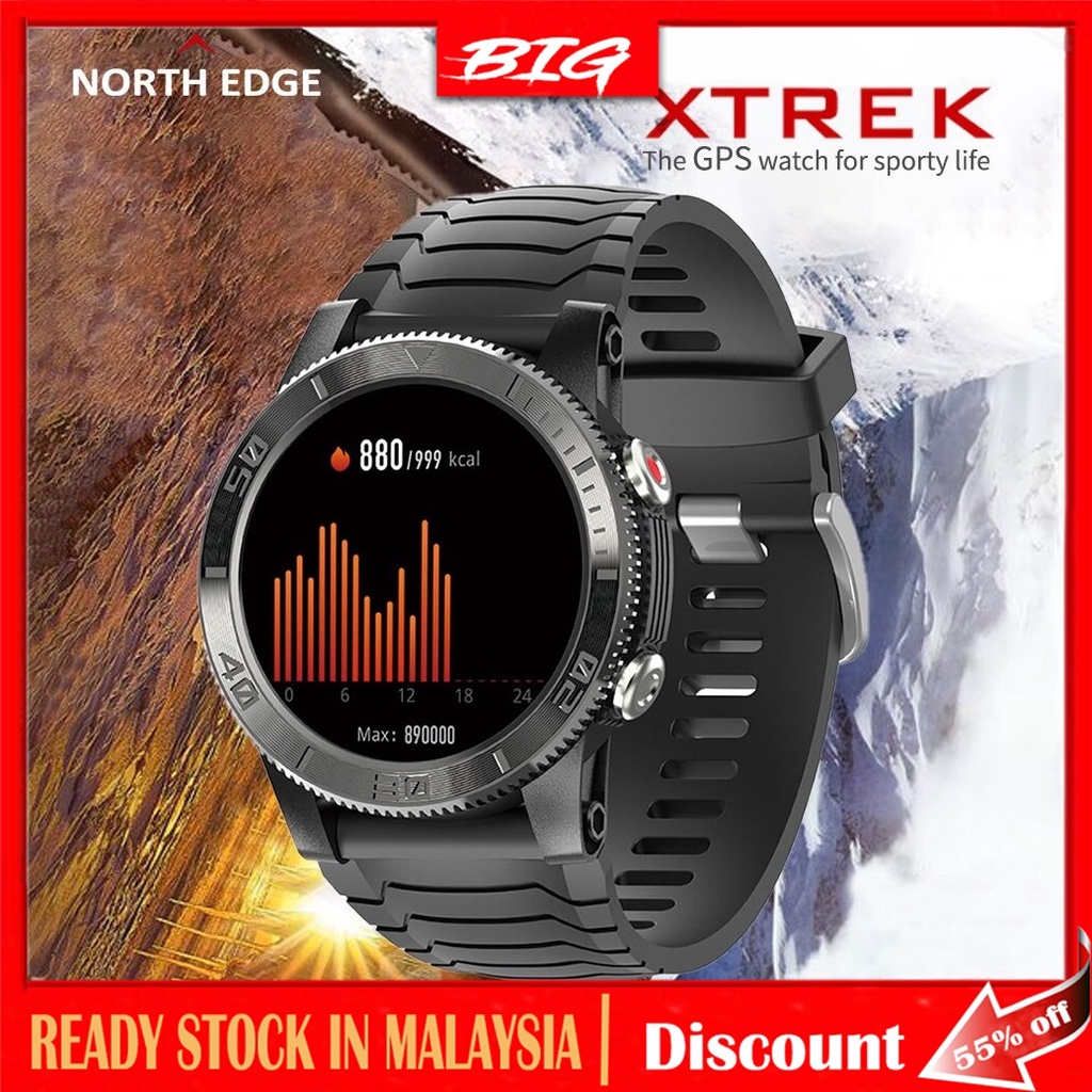 north edge x trek watch gps