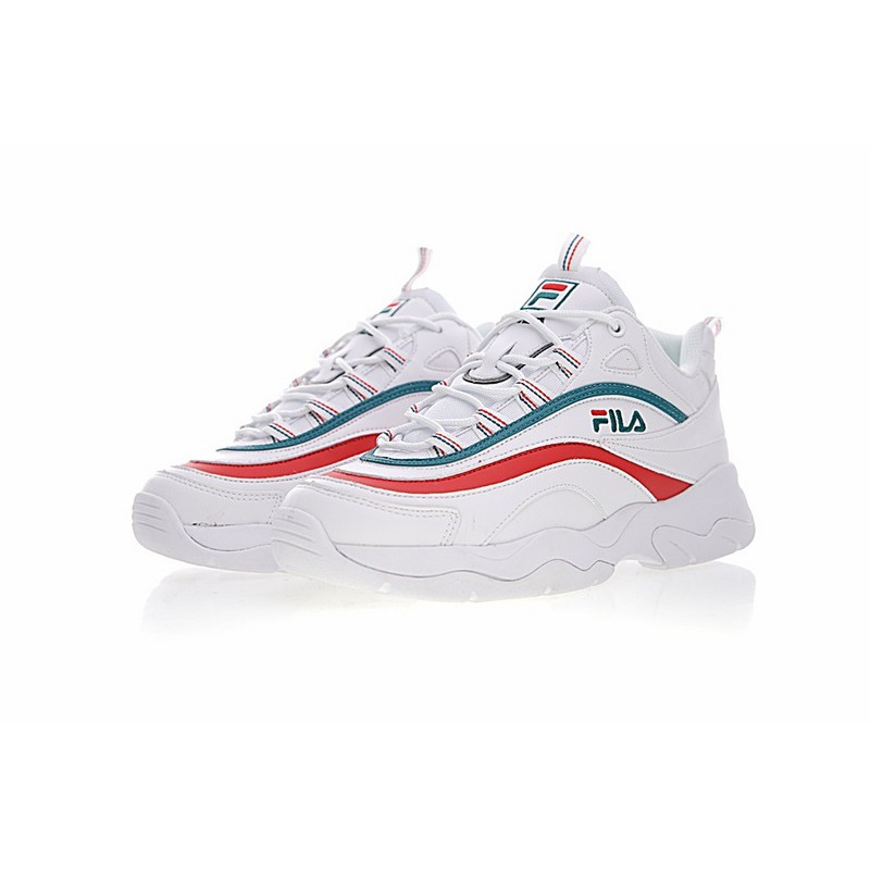 fila ray red and green