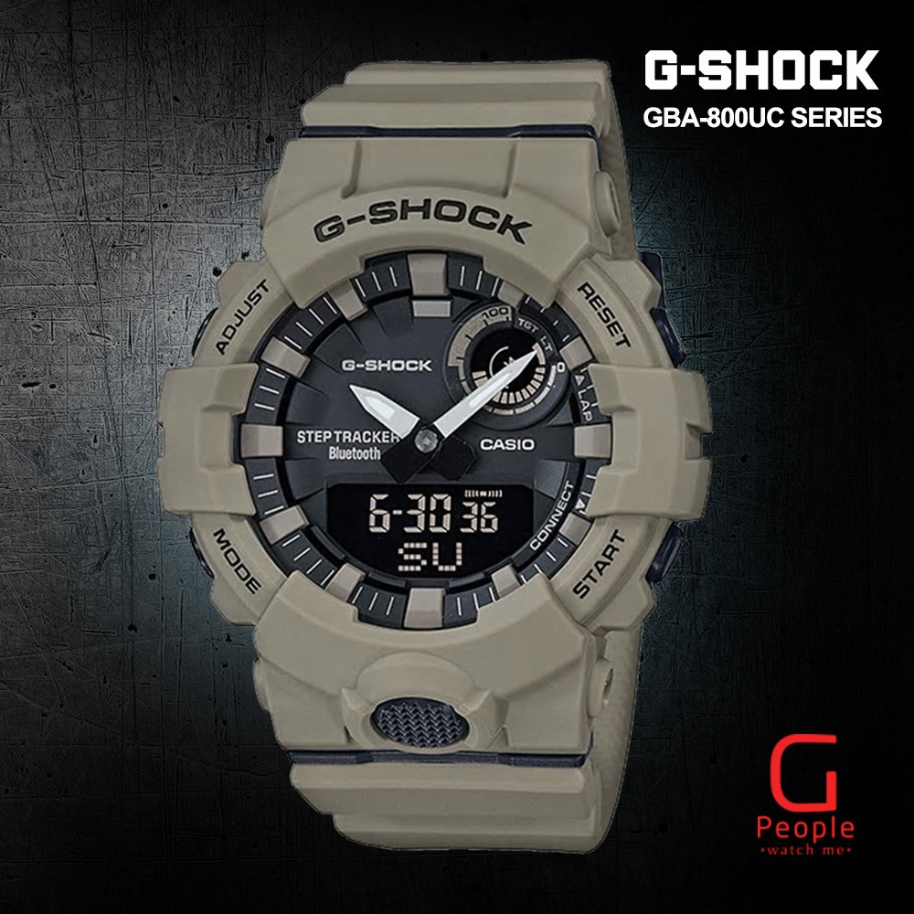 Casio G Shock Gba 800uc 5a Gba 800uc Bluetooth Step Tracker Watch 100 Original Shopee Malaysia