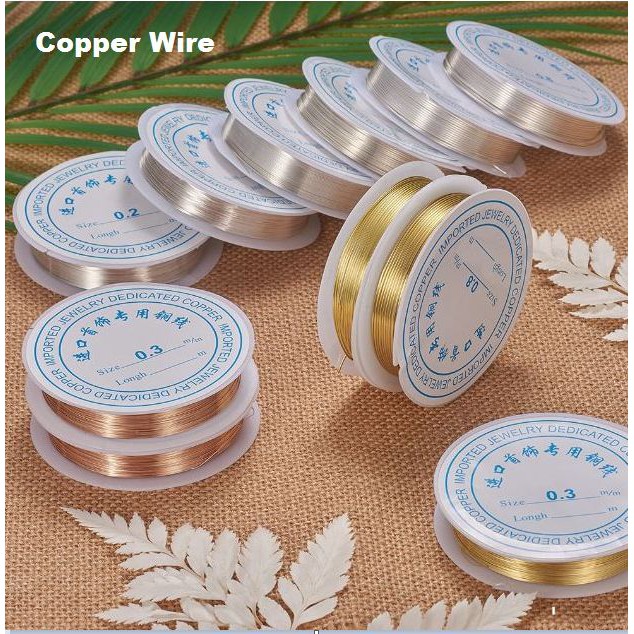 Craft Wire, Copper-Based Wire, 0.2mm-1.0mm Jewelry Special Copper Wire