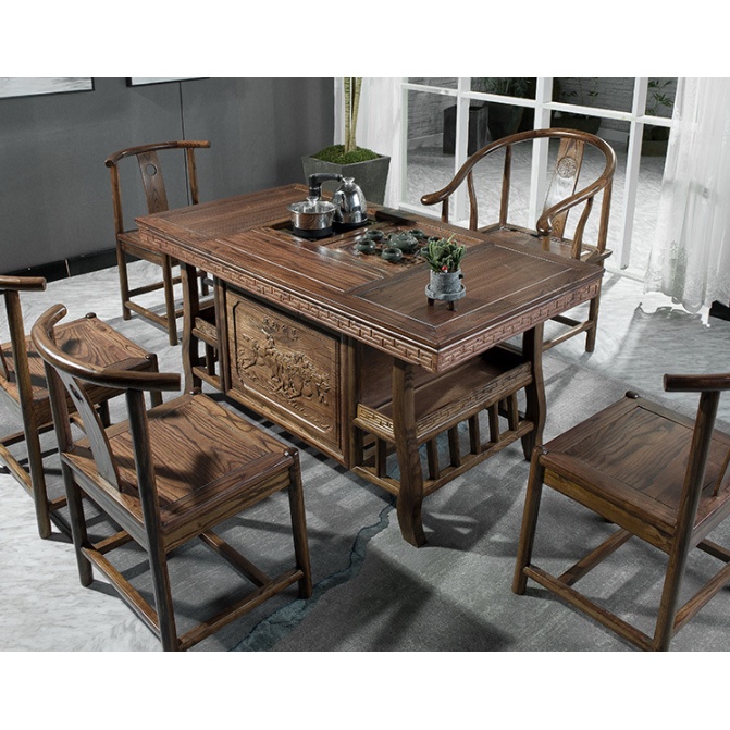 Pot Tea Table Kung Fu Coffee Living Room Desk Green Chinese Tea