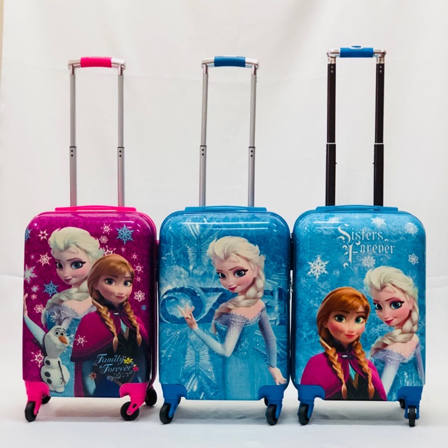 frozen luggage