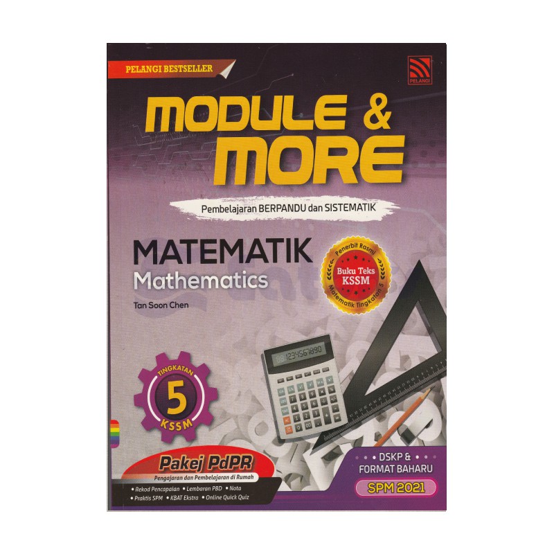 Pelangi Activity Book Buku Latihan Module More Kssm Matematik Tingkatan 5 Edisi Murid Dwibahasa 2021 Shopee Malaysia