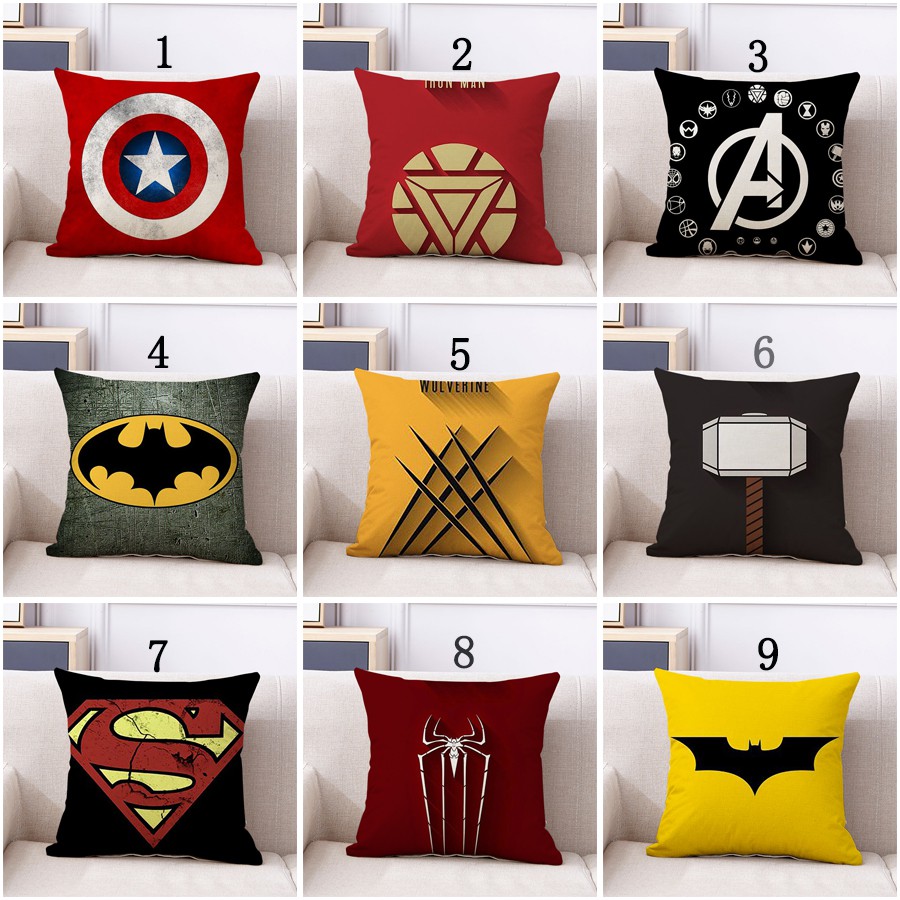 Captain America Superman Avengers Spiderman Iron Man Heroes