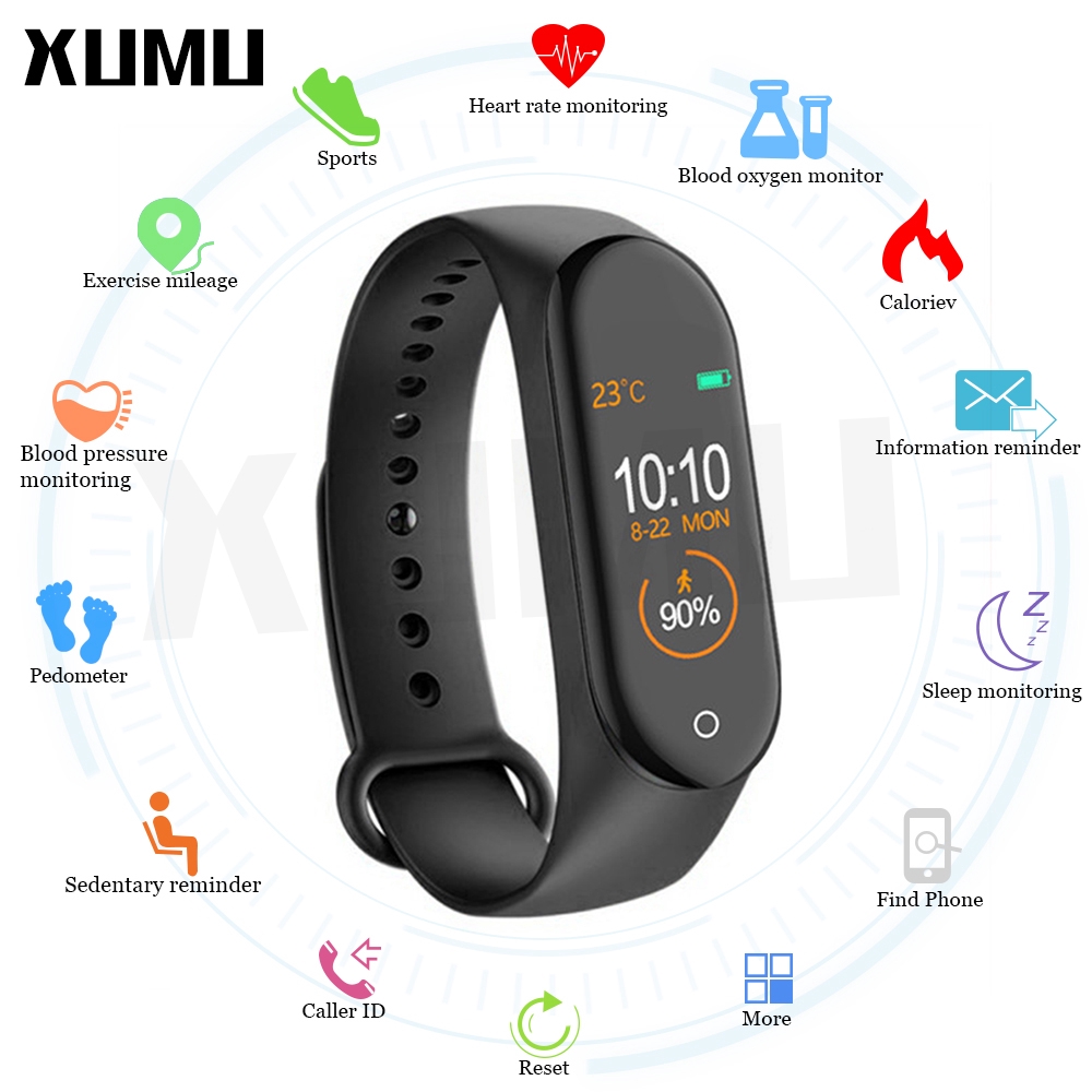 mi health band watch